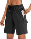 Women's Hiking Cargo Shorts — Quick-Dry Lightweight Shorts with 4 Zipper Pockets in 5", 7" & 9" Inseams
