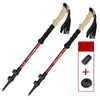 Telescopic Trekking Poles – Ultralight Aluminum Hiking Sticks with Quick-Lock & EVA Handles (2-Pack)