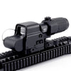 558 Holographic Red Dot Sight with G43 Magnifier — Night Vision Compatible, 20mm Quick Detach