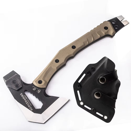 Mercenarys Full Tang Camping Survival Touris Axe Hatchet Tactical Multifunctional Hunting Tools Tomahawk Hammer