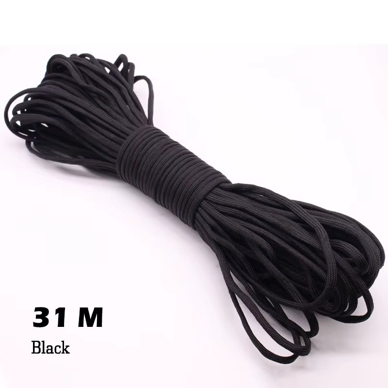 550 Paracord Rope – 100 ft (31M), 7-Core 4mm Tactical Cord for Camping, Survival & DIY