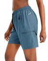 Women's Hiking Cargo Shorts — Quick-Dry Lightweight Shorts with 4 Zipper Pockets in 5", 7" & 9" Inseams