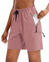 Women's Hiking Cargo Shorts — Quick-Dry Lightweight Shorts with 4 Zipper Pockets in 5", 7" & 9" Inseams