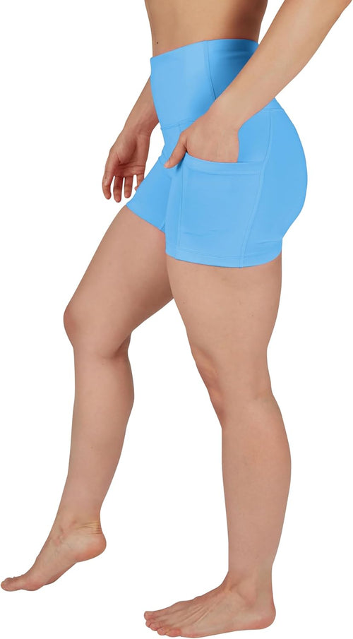 Women's High Waisted Biker Shorts — Spandex Workout Shorts in 3.5", 5", 7" & 9" Inseams