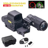 558 Holographic Red Dot Sight with G43 Magnifier — Night Vision Compatible, 20mm Quick Detach