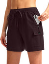 Women's Hiking Cargo Shorts — Quick-Dry Lightweight Shorts with 4 Zipper Pockets in 5", 7" & 9" Inseams