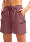 Women's Hiking Cargo Shorts — Quick-Dry Lightweight Shorts with 4 Zipper Pockets in 5", 7" & 9" Inseams