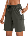 Women's Hiking Cargo Shorts — Quick-Dry Lightweight Shorts with 4 Zipper Pockets in 5", 7" & 9" Inseams