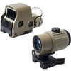 558 Holographic Red Dot Sight with G43 Magnifier — Night Vision Compatible, 20mm Quick Detach