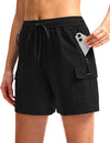Women's Hiking Cargo Shorts — Quick-Dry Lightweight Shorts with 4 Zipper Pockets in 5", 7" & 9" Inseams