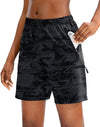 Women's Hiking Cargo Shorts — Quick-Dry Lightweight Shorts with 4 Zipper Pockets in 5", 7" & 9" Inseams