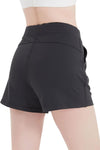Women's 2-in-1 Running Shorts — Quick-Dry Active Shorts with Pockets for Yoga, Gym & Outdoor Workouts