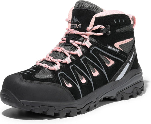 Women's Waterproof Hiking Boots — Breathable Trail & Trekking Boots with EVA Cushioning