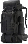 75L Hiking Backpack — Lightweight Waterproof 600D Oxford Tactical Pack for Camping, Trekking & Travel