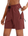 Women's Hiking Cargo Shorts — Quick-Dry Lightweight Shorts with 4 Zipper Pockets in 5", 7" & 9" Inseams